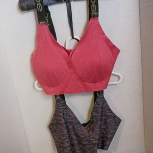 Bebe Pink and Gray Women's Intimates Set